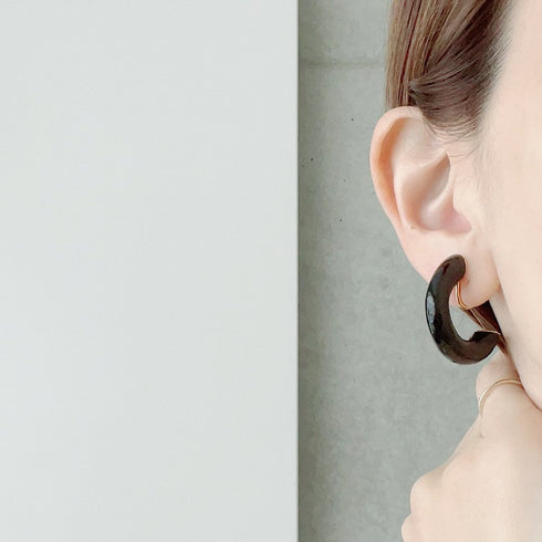 Big hoop earring